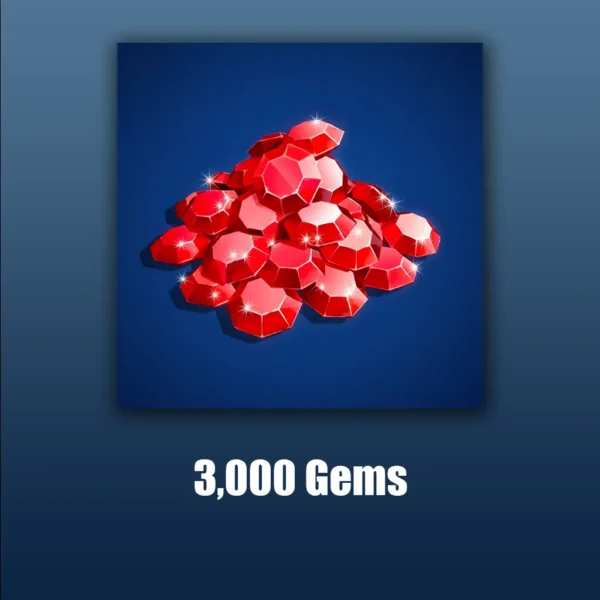 3000 Gems 3000 Gems