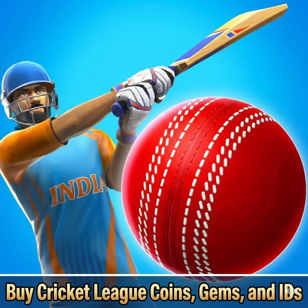Buy Cricket League Coins, Gems, and IDs at cheap rates